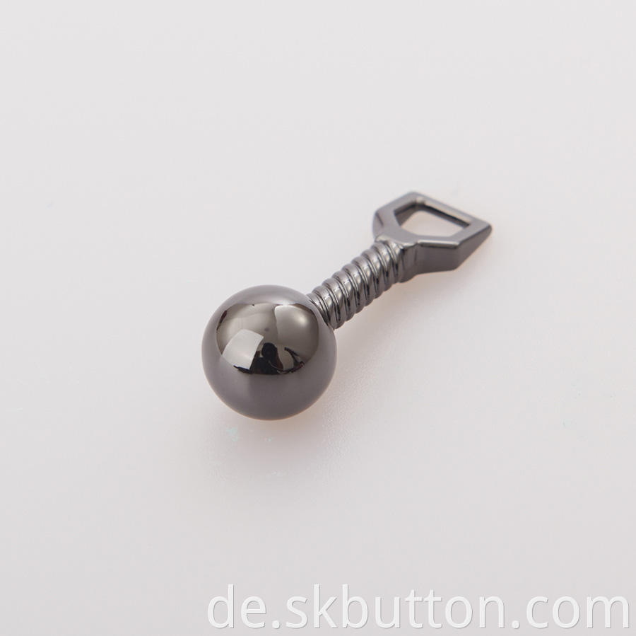 high polished zipper puller